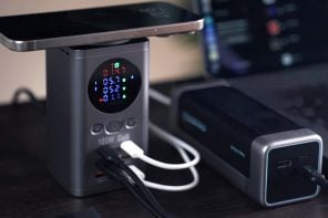 This 180W GaN Charger lets you Charge 7 Devices At Once… And Measure Real-time Power Output